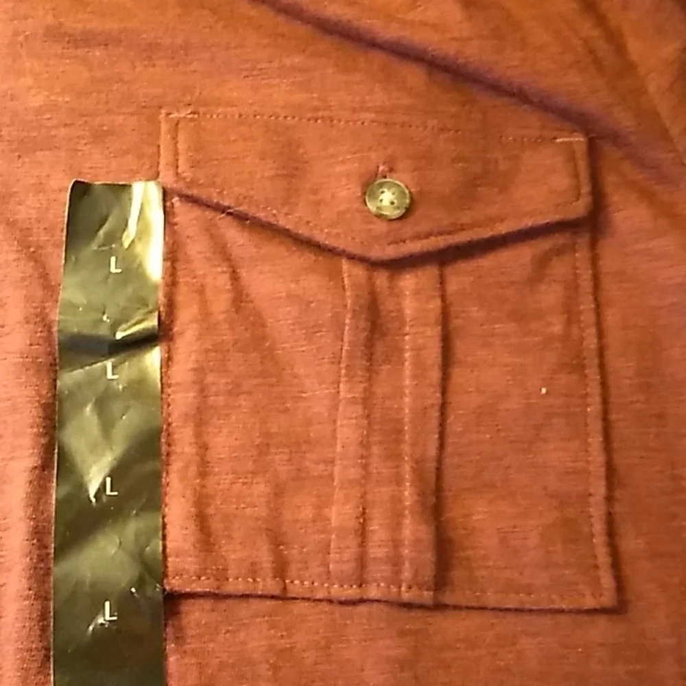 Banana Republic large polo pocket shirt nwt
